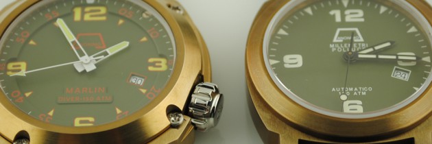 Anonimo, Why Marine Bronze Watches?