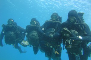 Commando Hubert, WRX A and rebreathers.