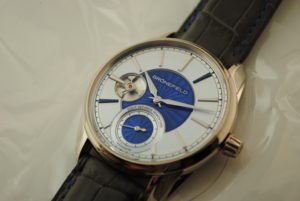 Grönefeld Remontoire Guilloche and enamel