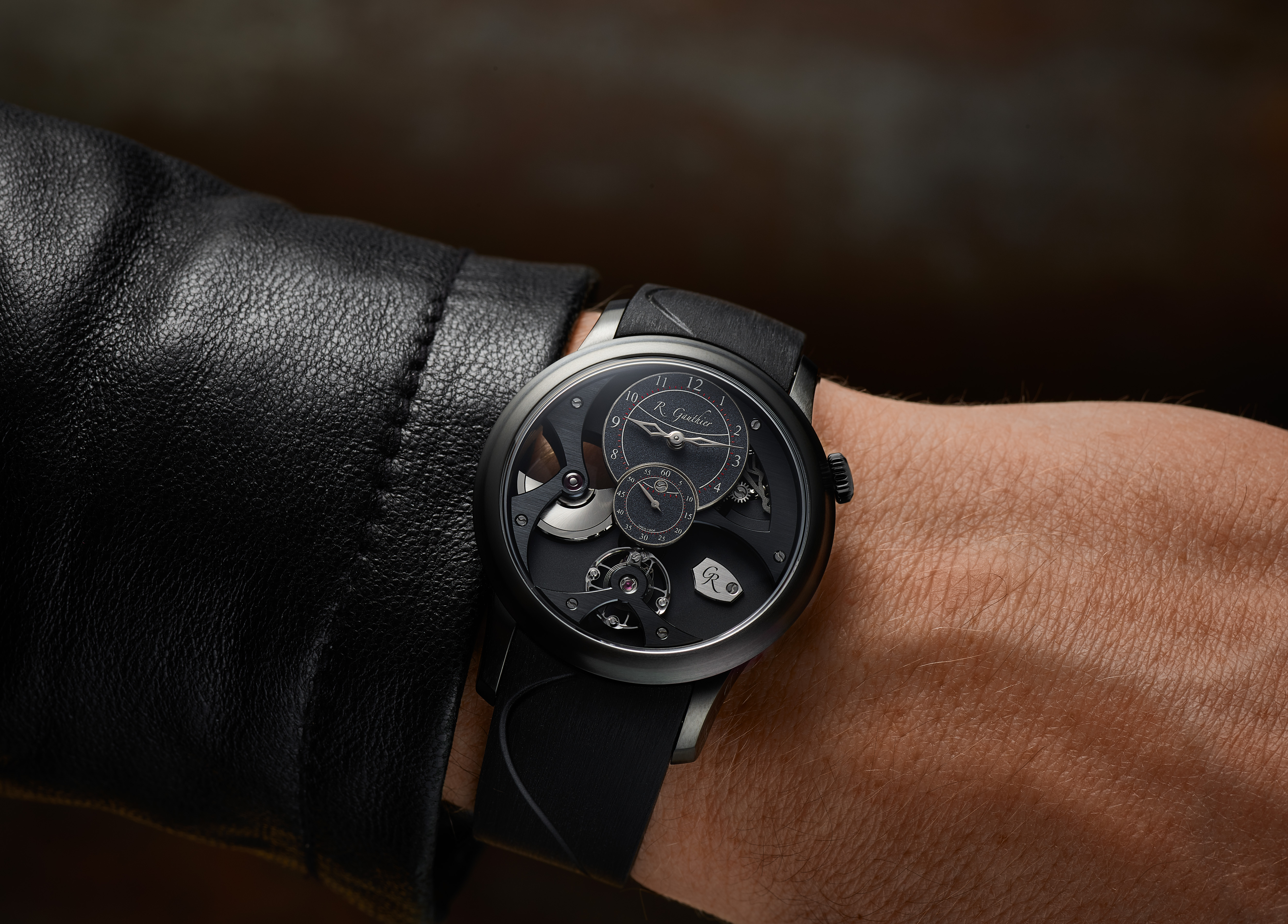 Romain Gauthier-Insight Microrotor-Titanium & Black Titanium
