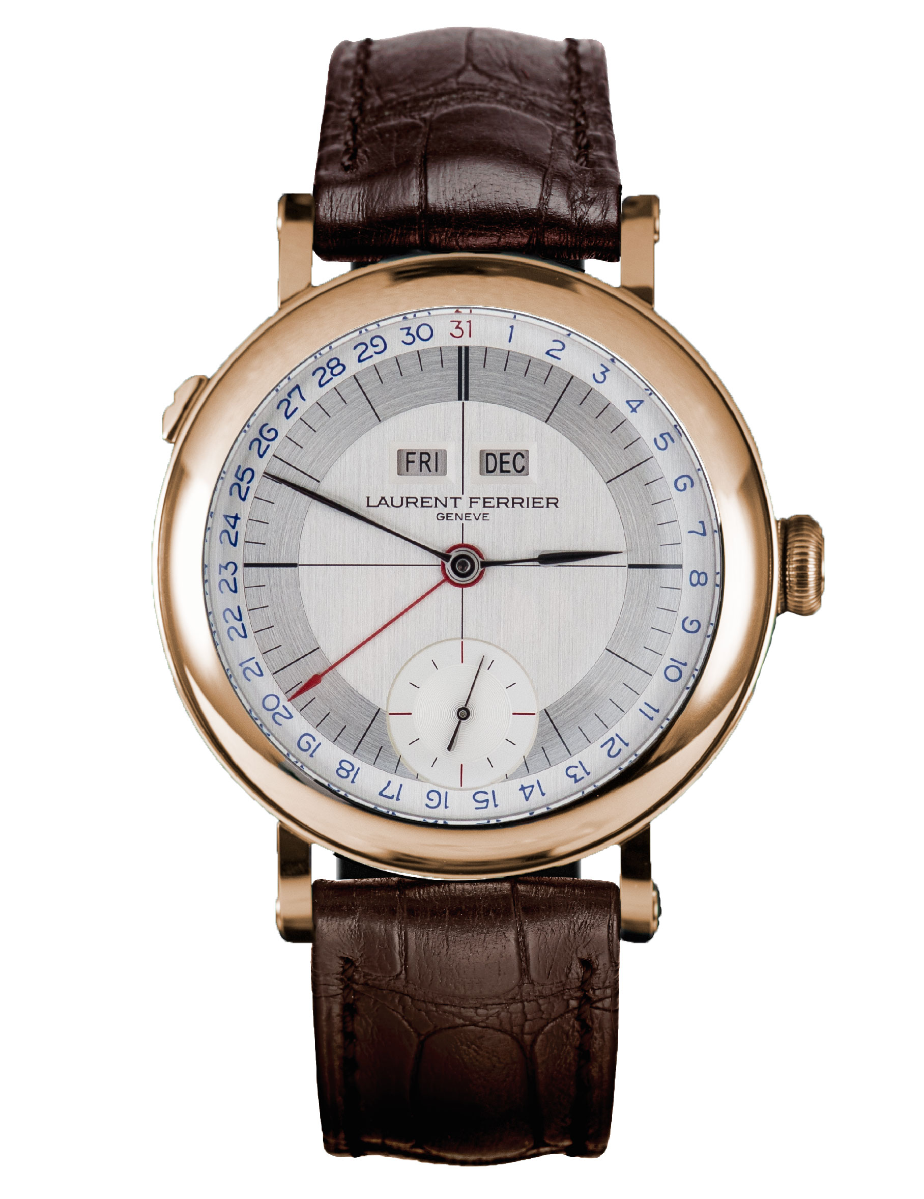 Laurent Ferrier Annual Calendar RG Silver dial ‹ Martin Pulli